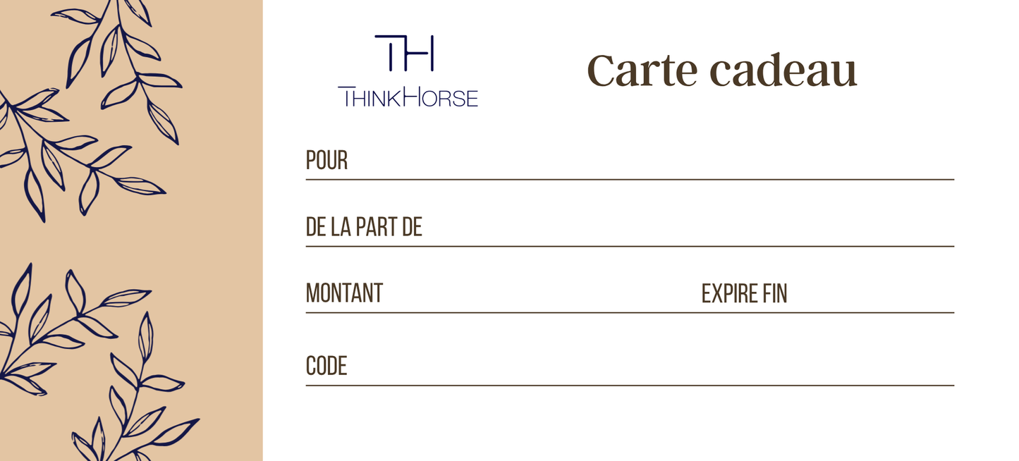 Carte-cadeau La Boutique ThinkHorse