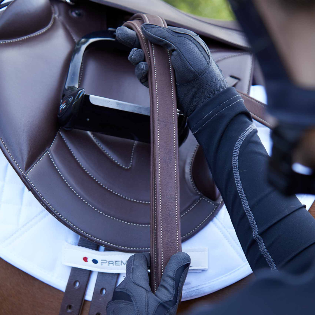 Étrivières doublées German Aniline Premier Equine