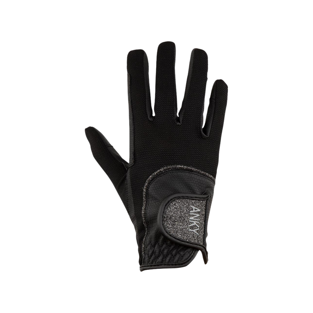 Gants mesh et paillettes Anky
