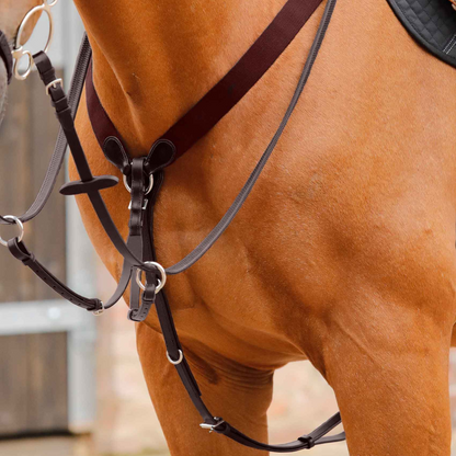 Collier de chasse élastique Baressa Premier Equine