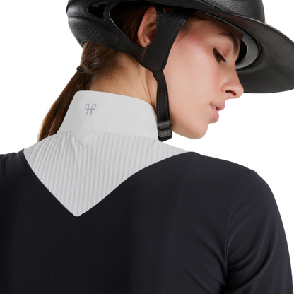 Polo de concours manches longues femme Aeris Horse Pilot