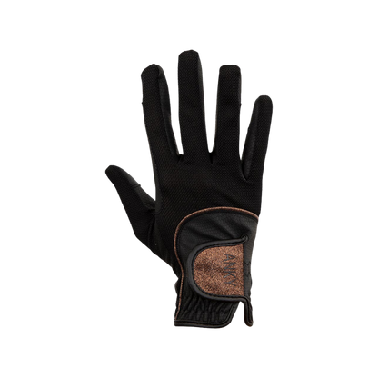 Gants mesh et paillettes Anky