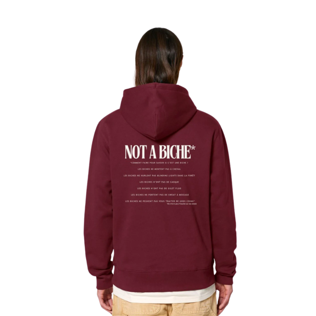 Sweat à capuche Not a biche Loen's