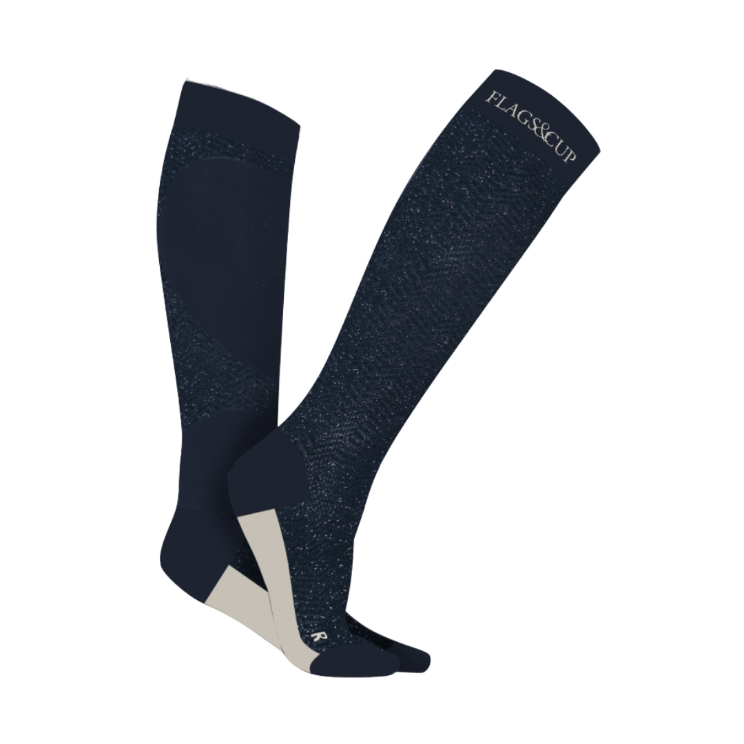 Chaussettes pailletées Akaa Flags & Cup